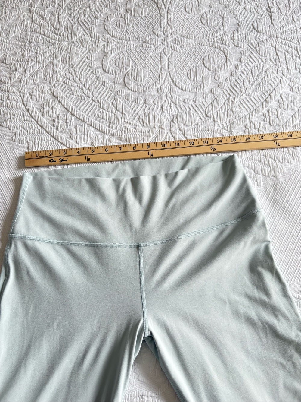 Lululemon align high rise tight 27” inseam light coastal blue size 14 - Picture 5 of 13